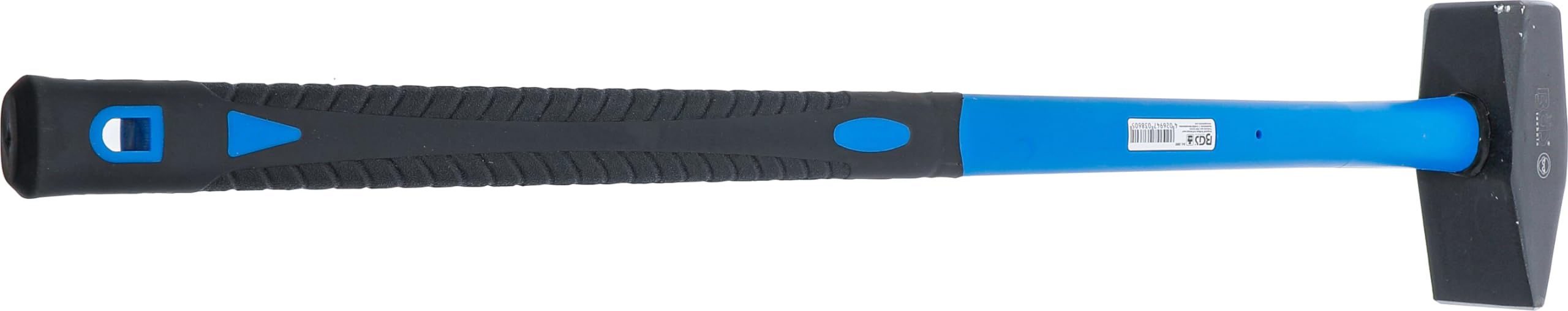 BGS 3860 | Vorschlaghammer | DIN 1042 | Fiberglasstiel | Ø 65 mm | 5000 g | Abbruchhammer