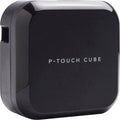 Brother P-touch CUBE Plus Beschriftungsgerät (für 3,5 bis 24 mm breite TZe-Schriftbänder, USB- und Bluetooth-Schnittstelle), schwarz