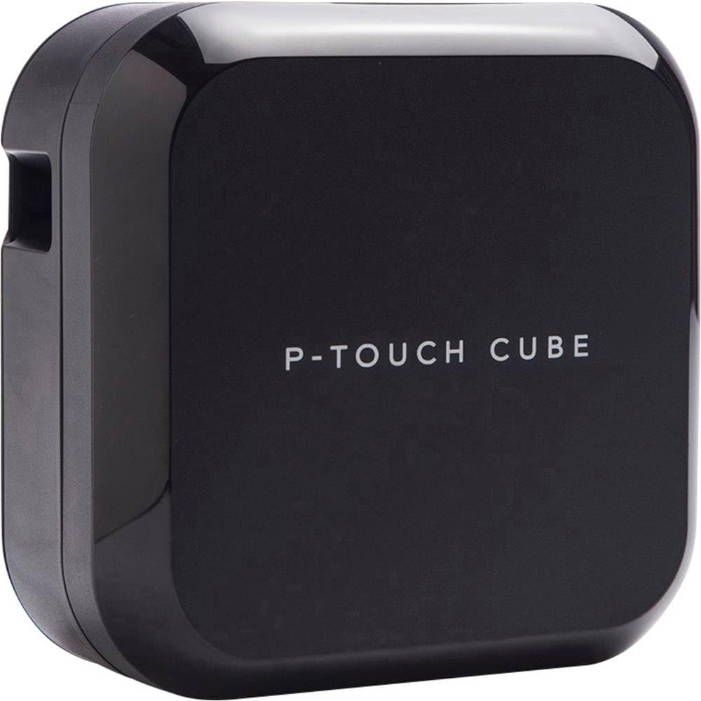 Brother P-touch CUBE Plus Beschriftungsgerät (für 3,5 bis 24 mm breite TZe-Schriftbänder, USB- und Bluetooth-Schnittstelle), schwarz