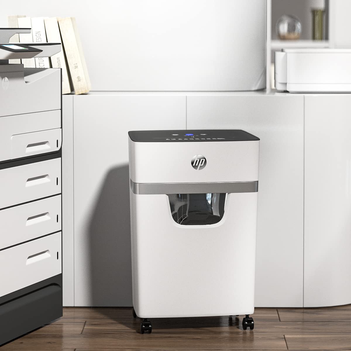 HP OneShred 10MC, Aktenvernichter, Sicherheitsstufe P-5, Micro Cut, 10 Blatt, 2804