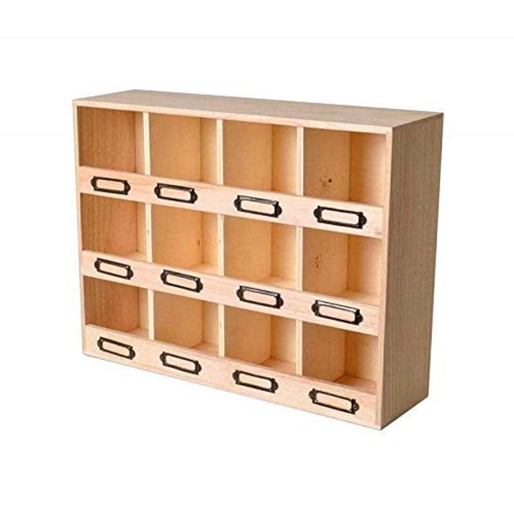Artemio Spindschrank 41,5x11,5x31,5cm, Holz, beige, 5 x 11, 5 x 31, 5 cm