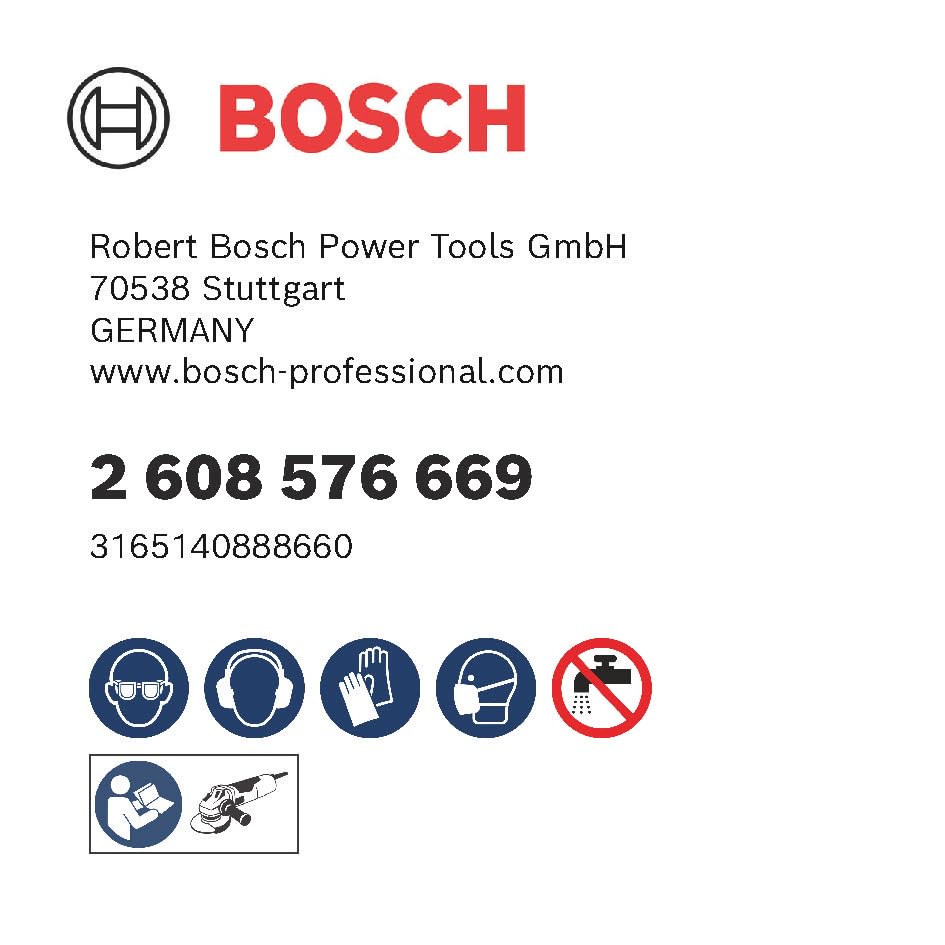 Bosch Professional 5 tlg. Diamanttrockenbohrer Dry Speed Best for Ceramic Set (für Keramik, Zubehör Winkelschleifer)
