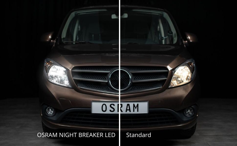 Osram Night Breaker LED Smart H7 HöchsteHelligkeit Straßenzulassungszertifiziert 6000K