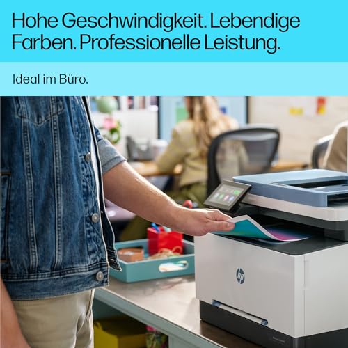 HP Color LaserJet Pro MFP 3302fdwg Multifunktions-Farblaserdrucker, Fax, Automatischer beidseitiger Druck, Touchscreen, Wi-Fi, Ethernet, USB, Wolf Pro Security