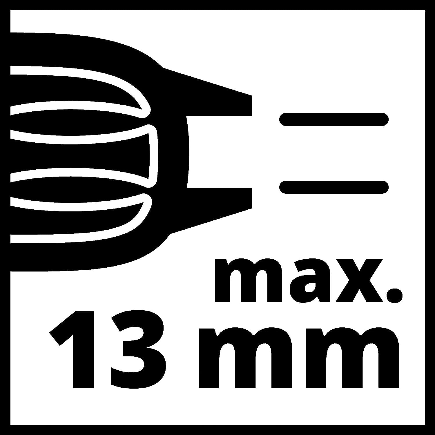 Einhell Schlagbohrmaschinen-Set TC-ID 1000 E Kit (1.010 W, Bohrleistung Holz 32 mm, Metall 13 mm, Beton 16 mm, 13 mm Schnellspannbohrfutter, inkl. 16-tlg. Bohrer-Set und Tasche) Rot