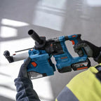 Bosch Professional 18V System Akku Bohrhammer GBH 18V-22 (mit SDS plus, KickBack Control und Vibration Control, inkl. GDE 18V-12, L-BOXX, ohne Akku/ Ladegerät)