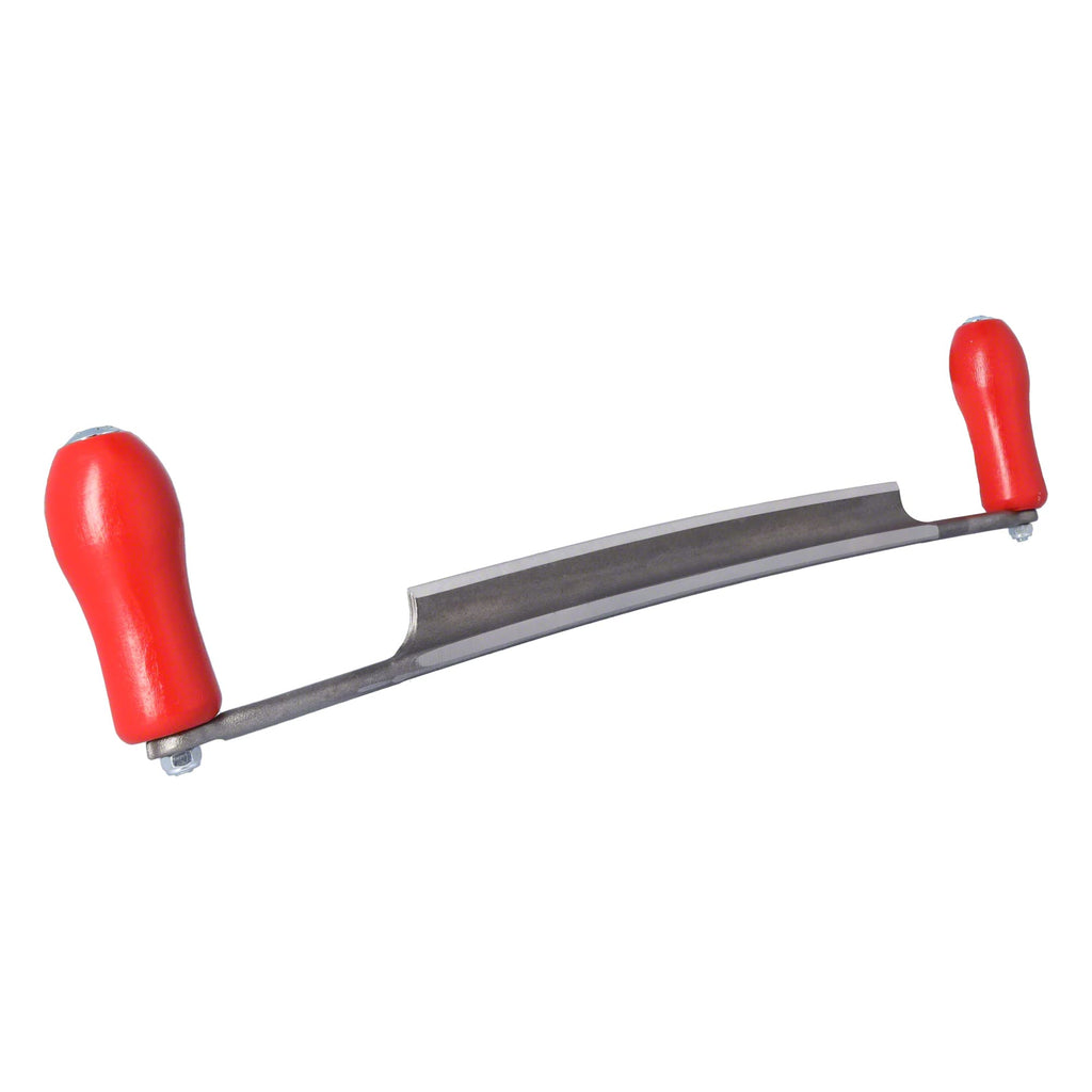 STUBAI Wagner-Reifmesser 240 mm | Zugmesser inklusive Schneidenschutz | geschmiedet, gehärtet und geschliffen mit Hohlschliff, ergonomische Holzgriffe