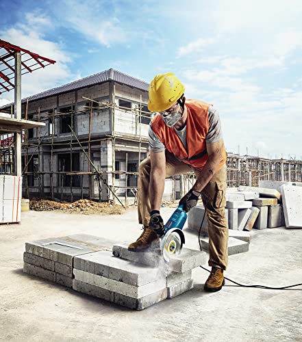 Bosch Professional Winkelschleifer GWS 20-230 P (inkl. Zweilochschlüssel, Aufnahmeflansch, Spannmutter, Abdeckschutz, Zusatzhandgriff)