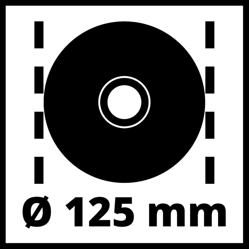 Einhell 4430971 Winkelschleifer, Noir/Rouge, ohne Zubehör