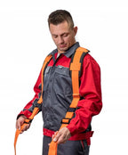 SafeCore Tragegurte Umzug 2 Personen bis 500 kg – Profi Möbeltragegurte mit Schultergurten, 4 m Spannweite, ergonomische Tragehilfe für Möbel und Haushaltsgeräte, rückenschonendes Transportsystem