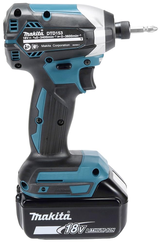 Makita Akkus und Ladegerät im Makpac, 1 Stück, DTD153RTJ