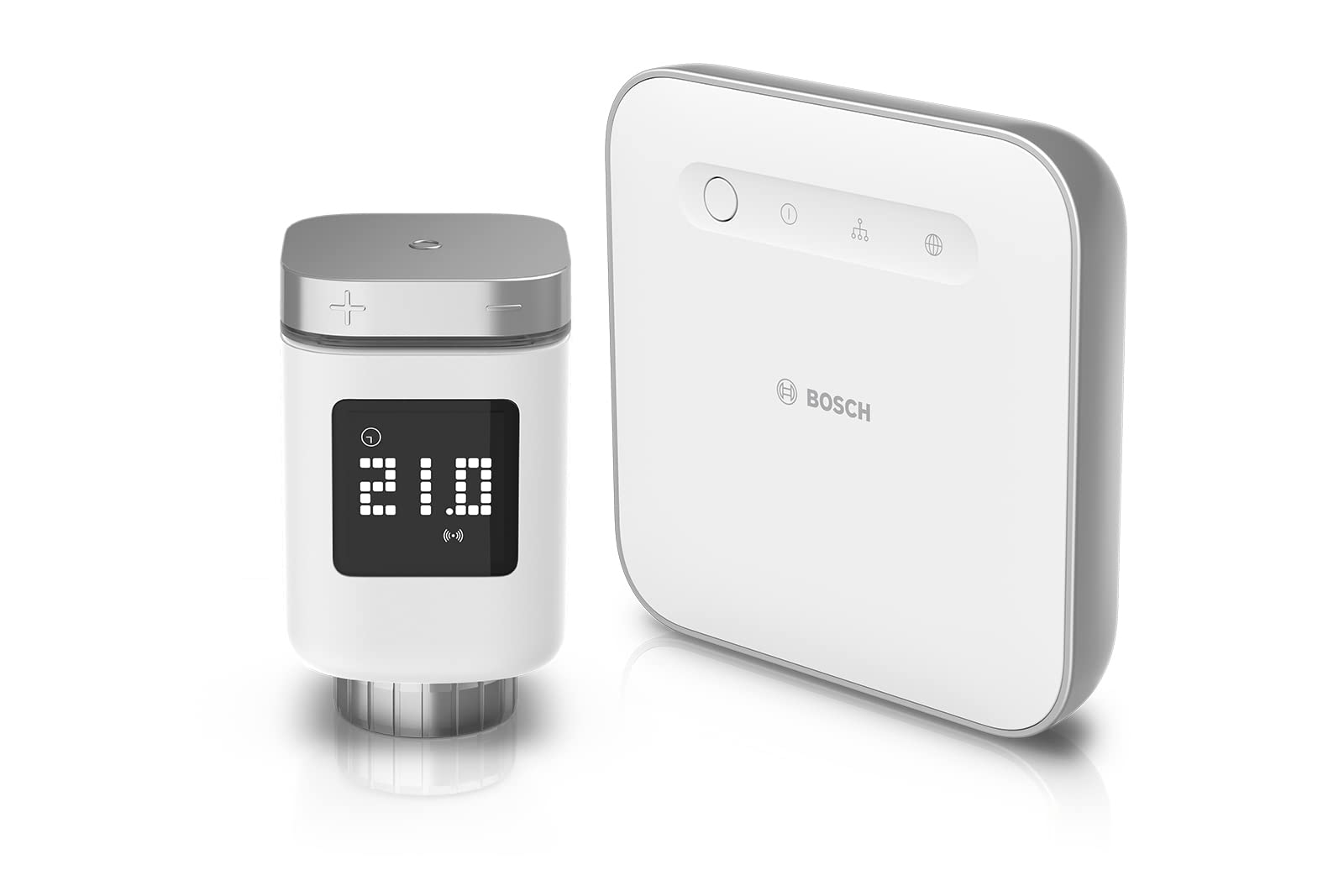 Bosch Smart Home Starter Set Heizen, mit App Steuerung, kompatibel mit Apple Homekit, Amazon Alexa und Google Assistant - Amazon Edition