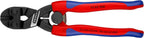 KNIPEX Kraft-Bündigschneider für Weichmetall und Kunststoff mit schlanken Mehrkomponenten-Hüllen 200 mm, 72 62 200