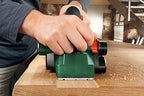 Bosch Handhobel PHO 2000, Hobelmesser, Karton (680 W, Hobelbreite 82 mm, Spantiefe 0 – 2,0 mm, Falztiefe 0 – 8 mm)