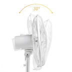 TROTEC Standventilator TVE 23 S – 50 Watt, oszillierend 80°, 3 Stufen, Ø 40 cm, höhenverstellbar, stabil