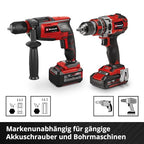Original Einhell XL-CASE 95-tlg. Bit- und Bohrer-Set (Bits, diverse Bohrer, Schnellwechselbithalter, Steckschlüssel, Senker, Bohrstopper, Stiftschlüssel inkl. Aufbewahrungsbox)