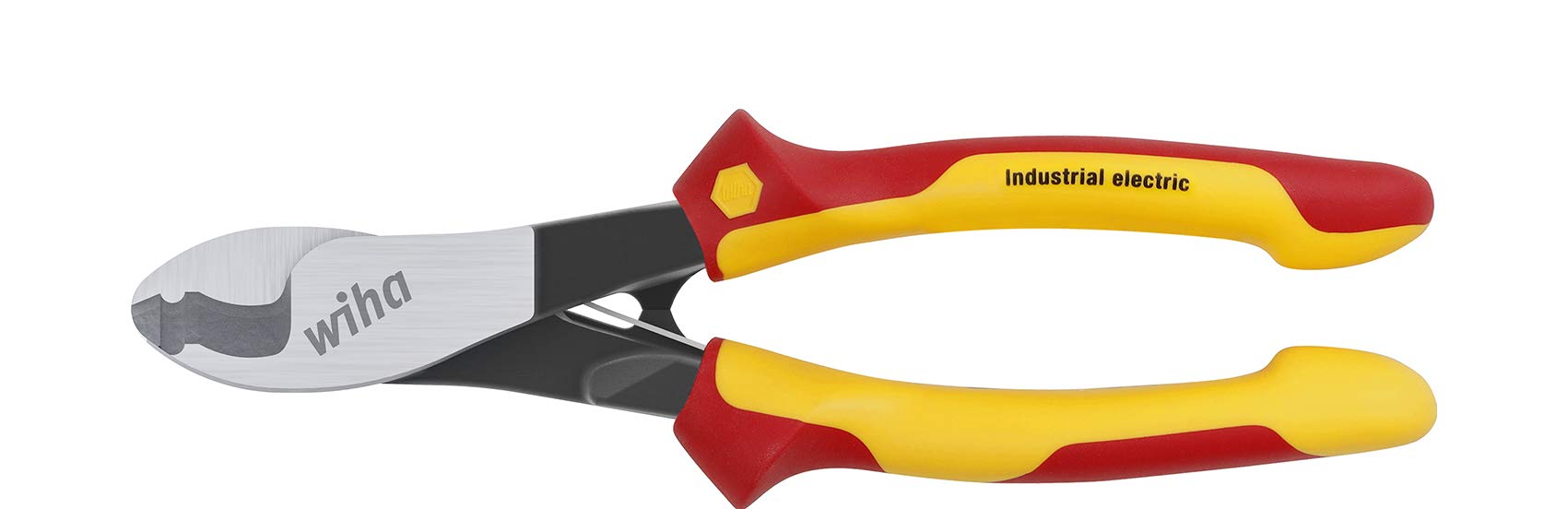 Wiha Kabelschneider Industrial electric mit ein- und ausschaltbarer Öffnungsfeder 210 mm, 8 1/4" (43663)
