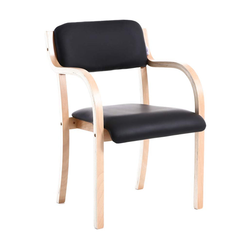Teqler T-135663 Teqler Besucherstuhl schwarz