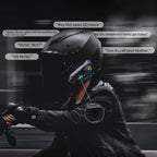 Tiardey Motorrad-Gegensprechanlage, Helm, Bluetooth-Headset, Sprachassistent, unterstützt doppelte Geräuschunterdrückung, High-Definition-Anrufe, gleichzeitiges Musikhören und Navigieren