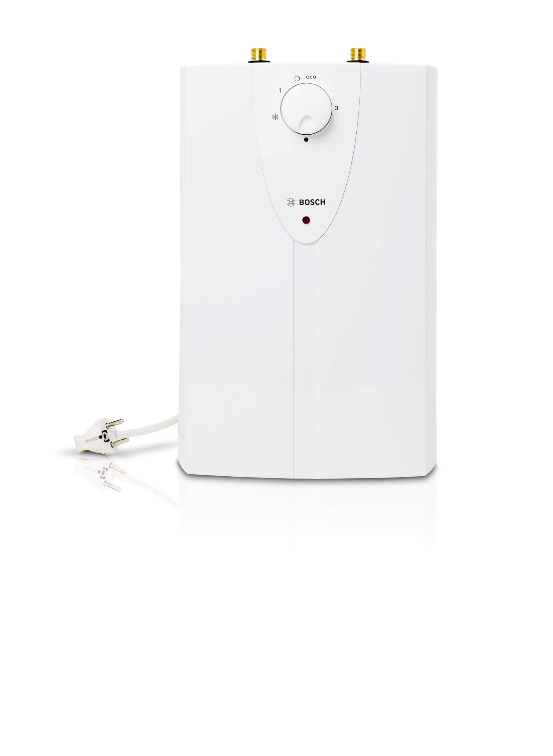 Bosch Elektrischer Kleinspeicher Tronic 1500 TO - Energieklasse A, 230V, 5 Liter Kapazität - Unter-/ Übertischgerät, Stufenlose Temperatureinstellung - Weiß
