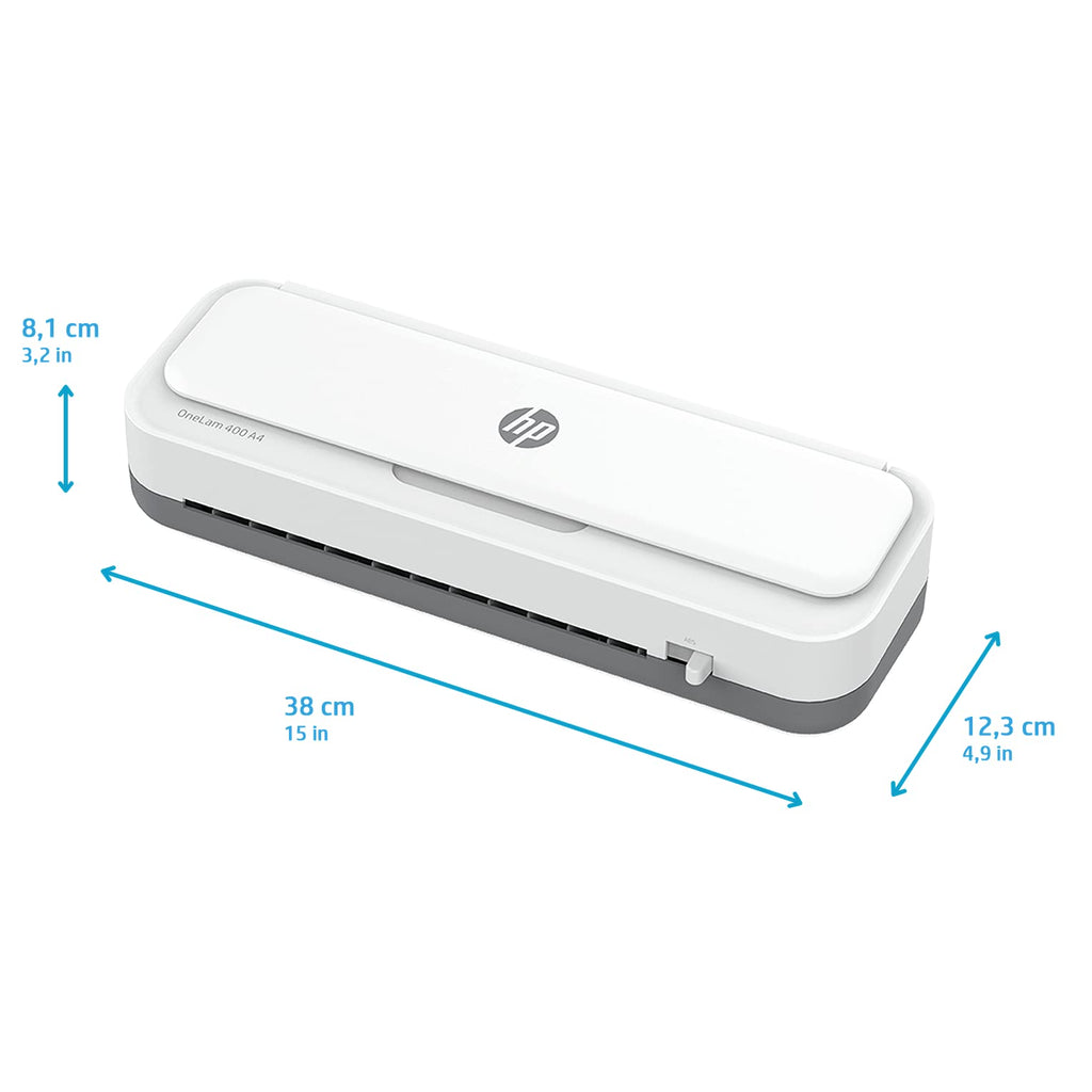 HP OneLam 400 A4, Laminiergerät, 75/80-125 Micron, inklusive Zubehör, 3160