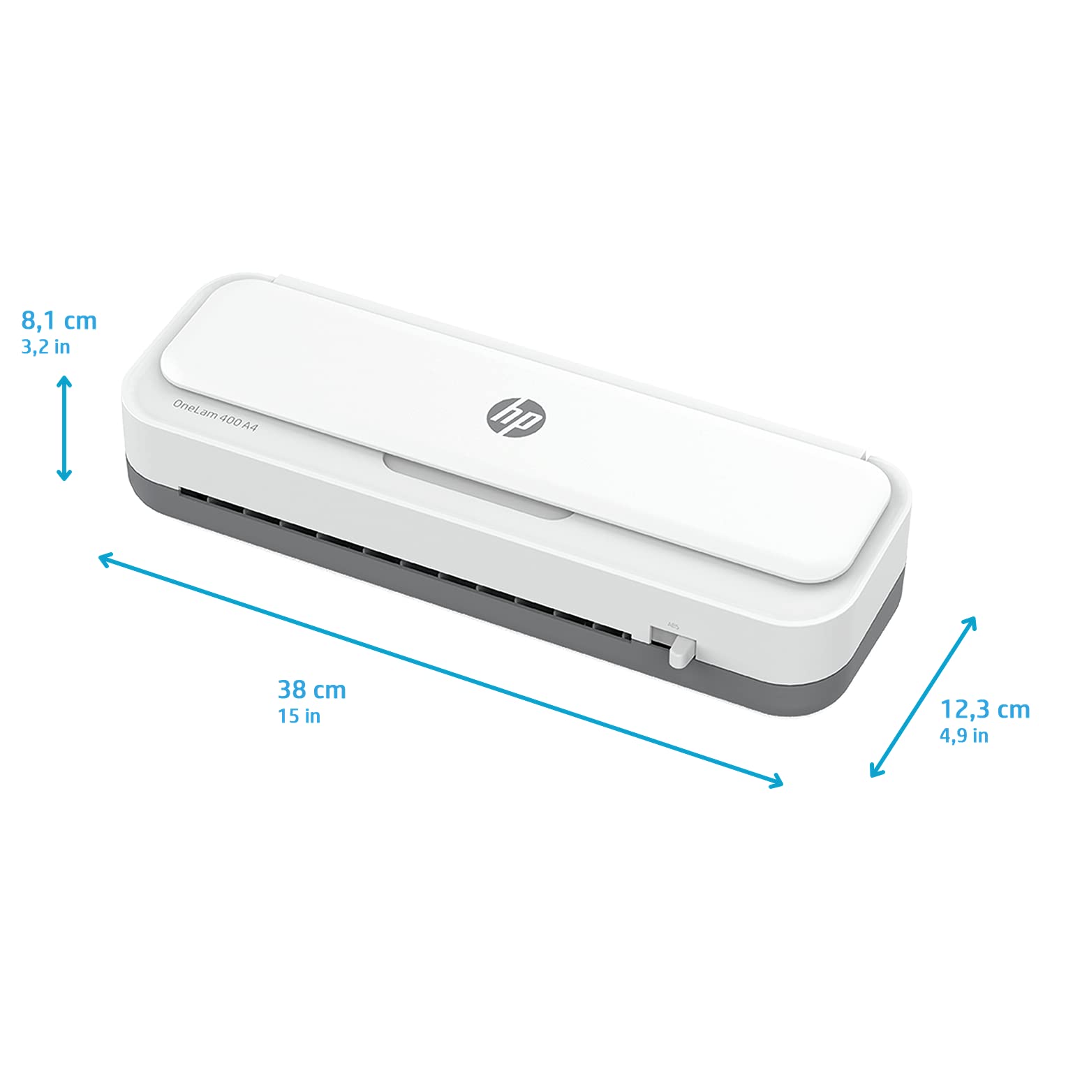 HP OneLam 400 A4, Laminiergerät, 75/80-125 Micron, inklusive Zubehör, 3160