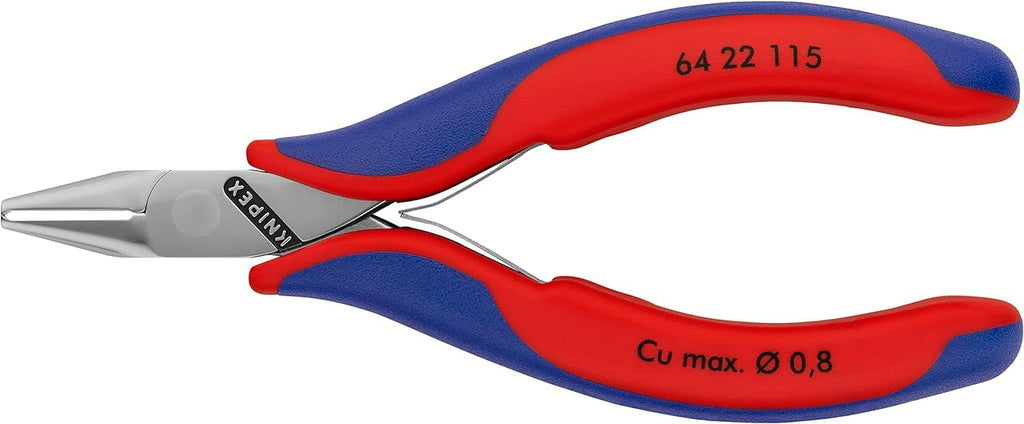 KNIPEX Elektronik-Vornschneider mit Mehrkomponenten-Hüllen 115 mm, 64 22 115