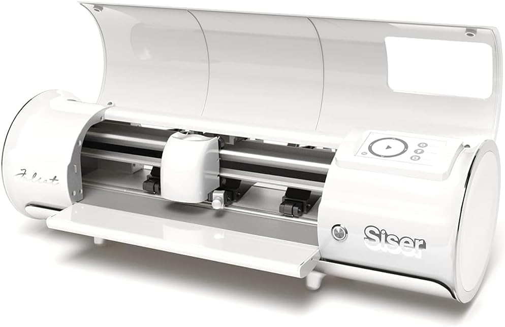Siser Juliet® Starter Pack - Beinhaltet den Juliet High Definition Schneideplotter, sowie thermo-transferierbare Schneide- und bedruckbare Folien, Aufkleber und Zubehör