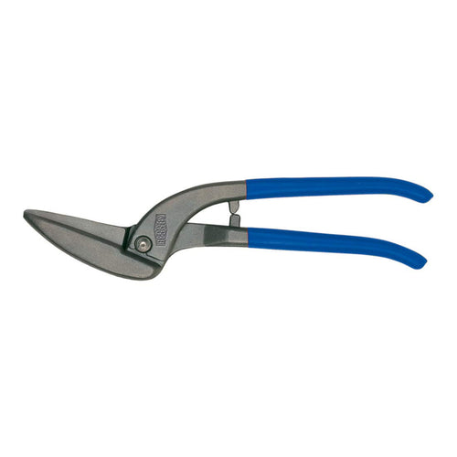 BESSEY Pelikan-Schere D118-300, Gesamtlänge 300 mm, Schnittlänge 62 mm, Griff PVC-getaucht, für lange gerade und durchlaufende Schnitte, Gewicht 0,73 Kg