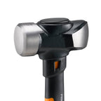 Fiskars Fäustel IsoCore M für den Einsatz bei Präzisionsabbrucharbeiten, Länge: 29 cm, Gewicht: 1,64 kg, Schwarz/Orange, 1020217