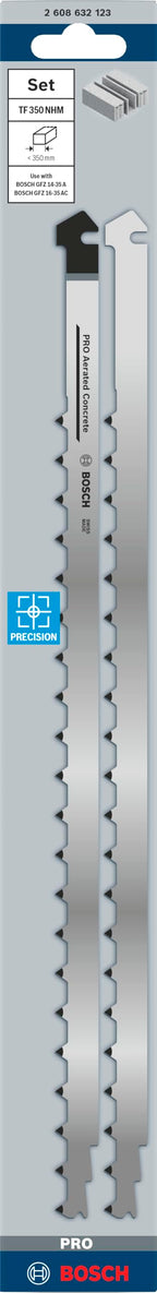 Bosch Accessories Professional 2tlg. Sägeblatt Set (für verschiedene Materialien, Zubehör für Bosch Accessories Tandemfuchsschwanz)