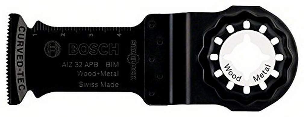 Bosch Professional 5x Tauchsägeblatt AIZ 32 APB Wood and Metal (für Holz und Metall, 50 x 32 mm, Zubehör Multifunktionswerkzeug)