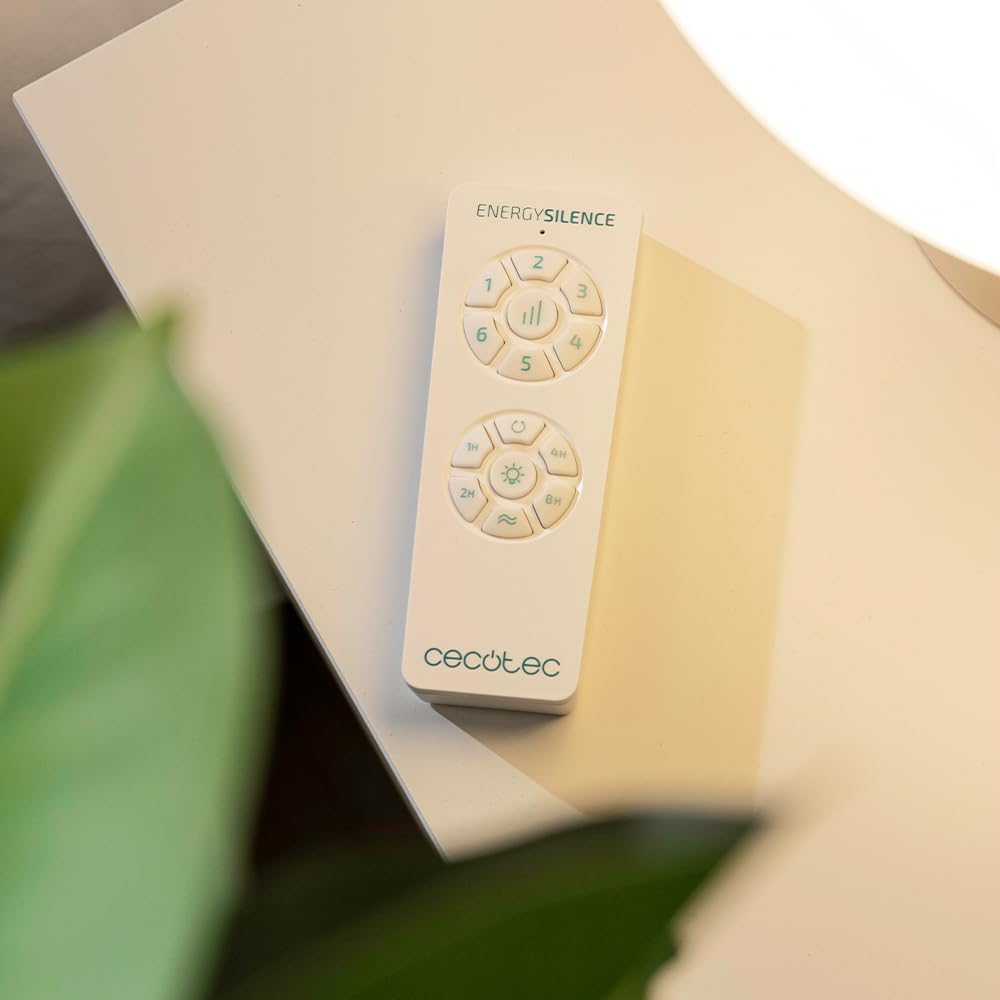 Cecotec Deckenventilator mit einziehbaren Flügeln und EnergySilence Aero 4280 unsichtbarer Stahllampe. 40 W, Durchmesser 106 cm, Timer, 3 Lichttöne, Sommer-Winter-Funktion