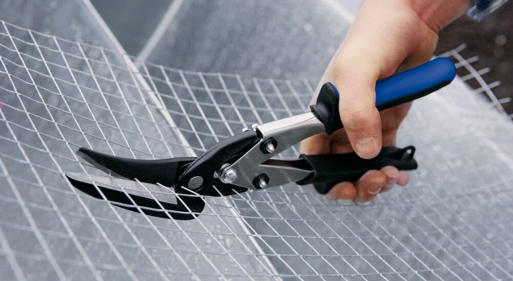 BESSEY Erdi Ideal-Schere MULTISNIP Longstyle D22A, Linksschneidend, Gesamtlänge 280 mm Schnittlänge 64 mm, Gewicht 0,43 Kg