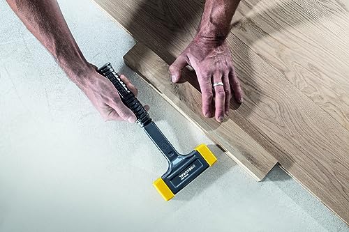 SECURAL-Schonhammer, Kopf und Stiel bruchsicher aus einem Stück Stahl, Schlageinsätze rechteckig | L=30 mm/B=40 mm | 3380.040