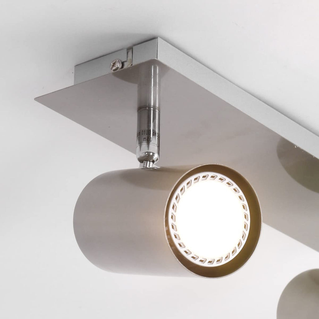 Trio Leuchten Balken in Nickel matt, Spotbalken 2-flammig, exklusiv 2xGU10, Länge: 30 cm 802400207