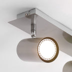 Trio Leuchten Balken in Nickel matt, Spotbalken 2-flammig, exklusiv 2xGU10, Länge: 30 cm 802400207