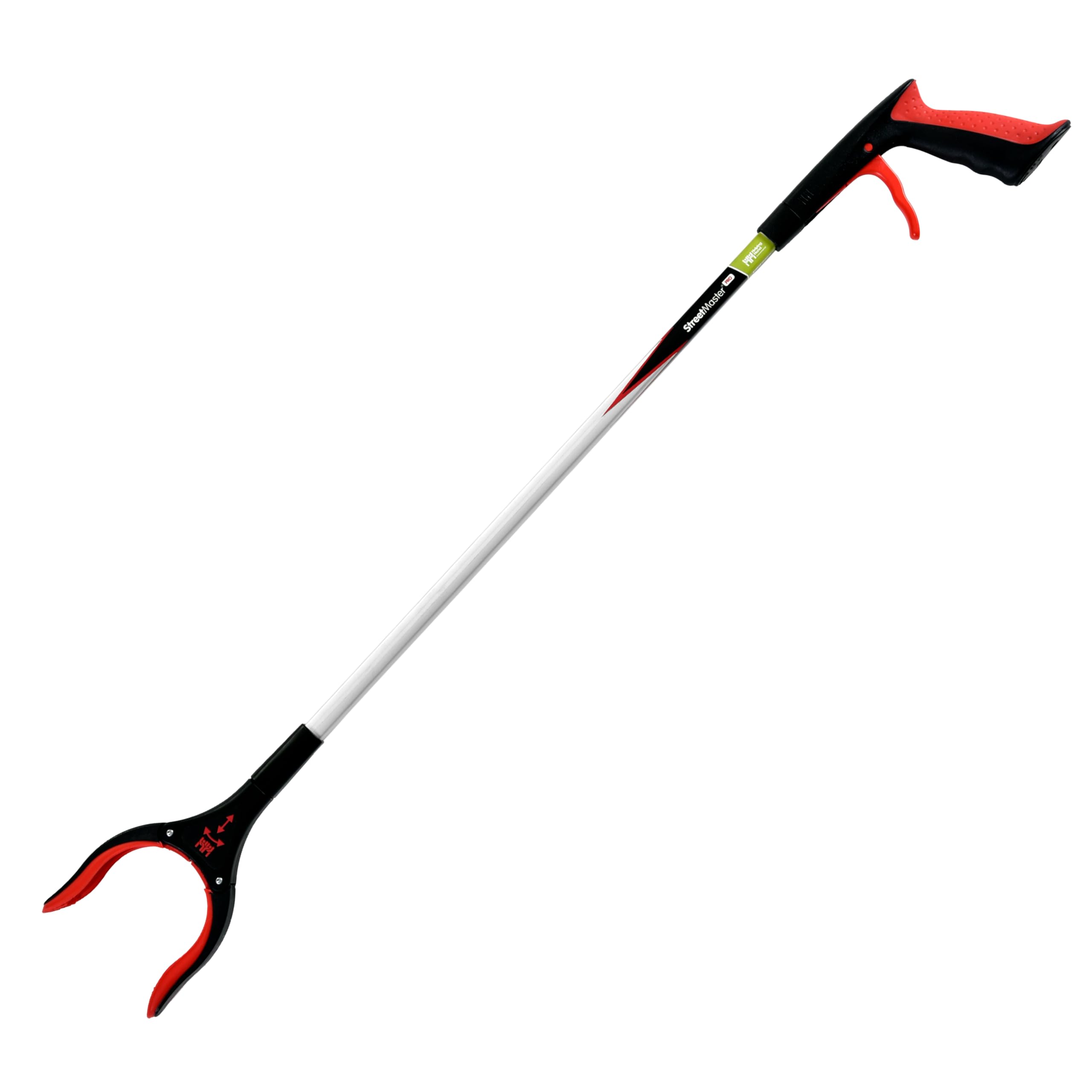 The Helping Hand Company Streetmaster PRO Schwerlast-Abfallsammler 85 cm Langer Müllsammler für Erwachsene Mehrzweck-Greifer mit drehbarem Kopf, leicht zu greifen, Leichter Greifer für Müll