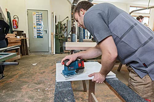Bosch Professional 18V System Akku Schwingschleifer GSS 18V-10 (Schwingkreis-Ø: 1,6 mm, ohne Akku/ Ladegerät)