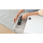 Bosch Home and Garden Bosch Akkuschrauber IXO (7. Generation; 3,6V; 2,0Ah; 5,5Nm; Set inkl. Winkel- und Exzenter-Aufsatz; mit Mikro-USB-Kabel; schraubt bis zu 190 Schrauben; in Aufbewahrungsbox)