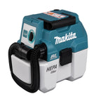 Makita, HEPA-Filter, DVC750LZ, Staubsauger DVC 750 LZ 18 Volt ohne Akku und Ladegerät, Grün/Schwarz, 4.5 liters