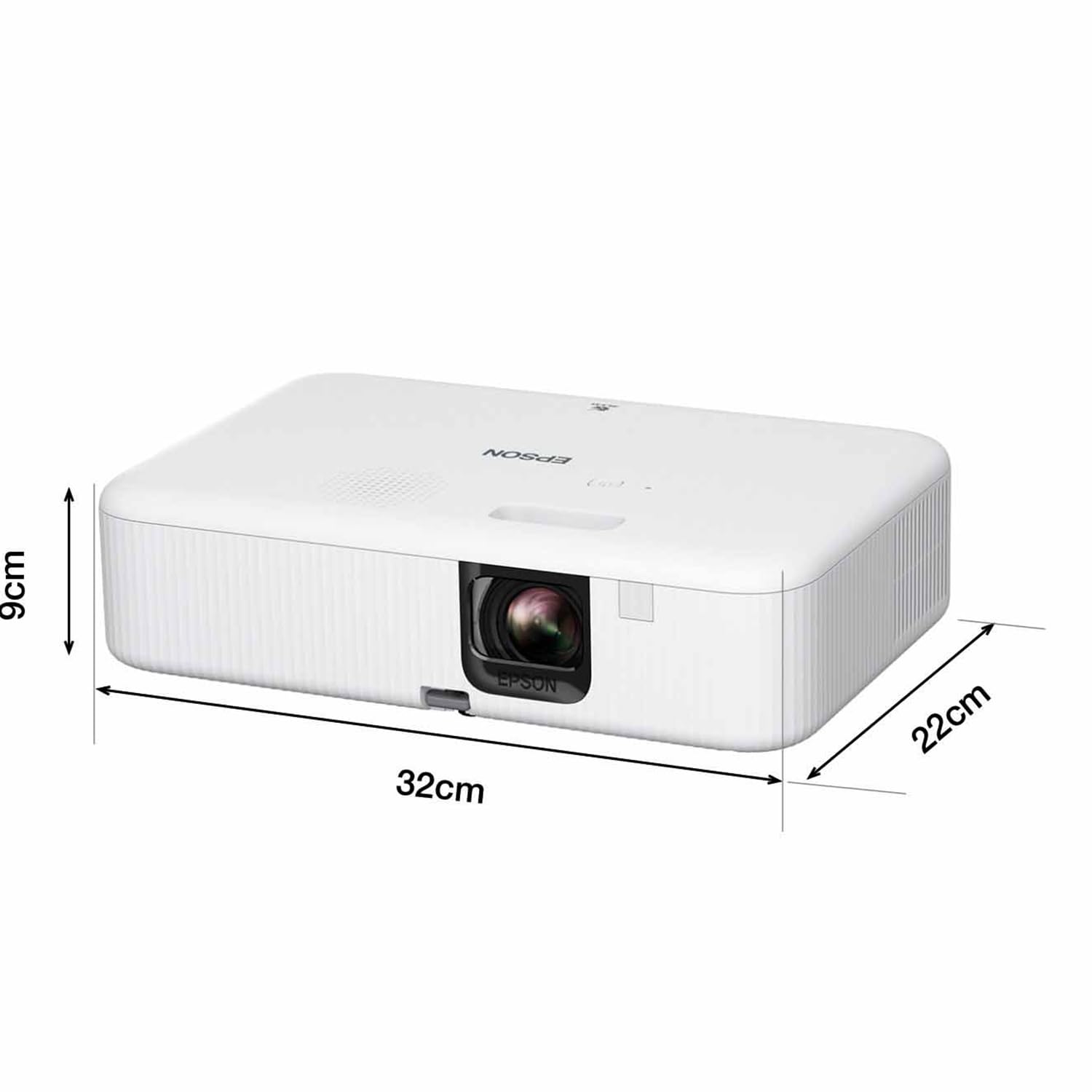 Epson CO-FH01 3LCD-Projektor (Full HD 1080p, 3.000 Lumen Weiß- und Farbhelligkeit, 391 Zoll/9,93 m Bilddiagonale, HDMI)