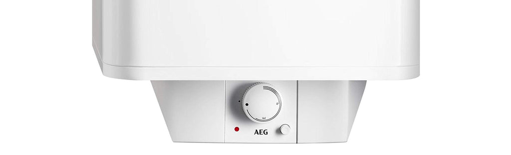 AEG Wandspeicher DEM 100 Basis, Warmwasserboiler 100 Liter, stufenlose Temperaturwahl, Schnellaufheiztaste, 230 V mit Stecker, VDE geprüft, 234199