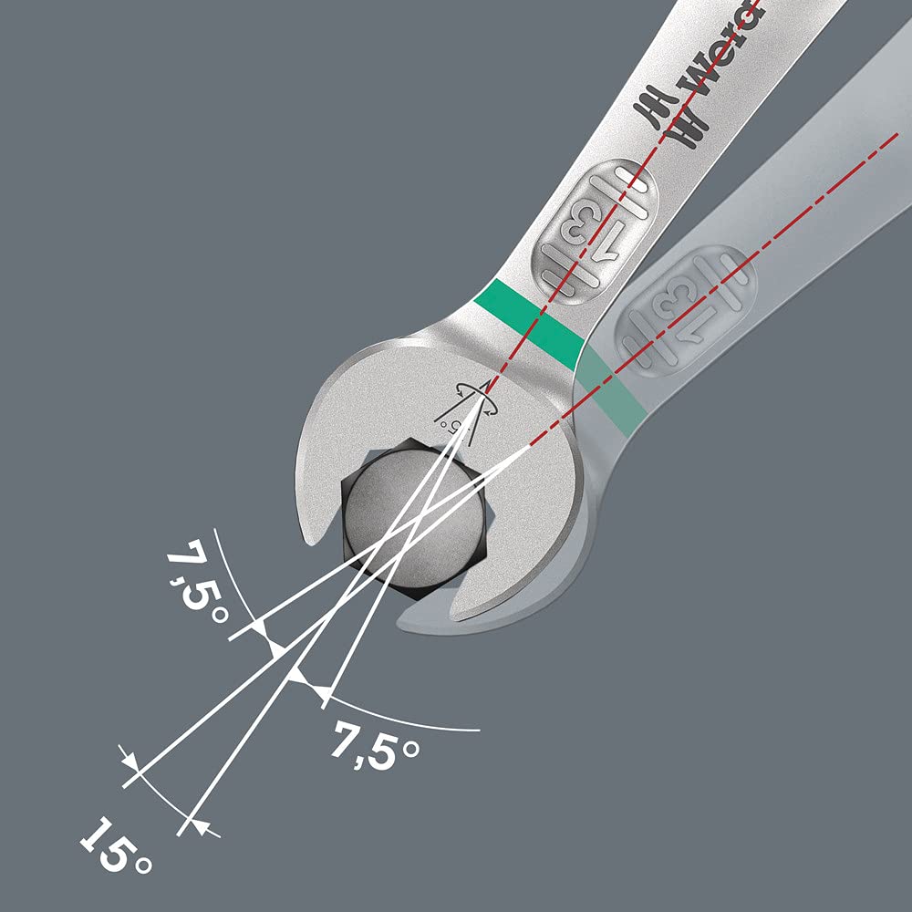 Wera '05020231001 6003 Joker 1 Ringmaulschlüssel-Satz, 11 teilig