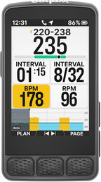 Wahoo Fitness ELEMNT ROAM 3 GPS Fahrradcomputer, Schwarz