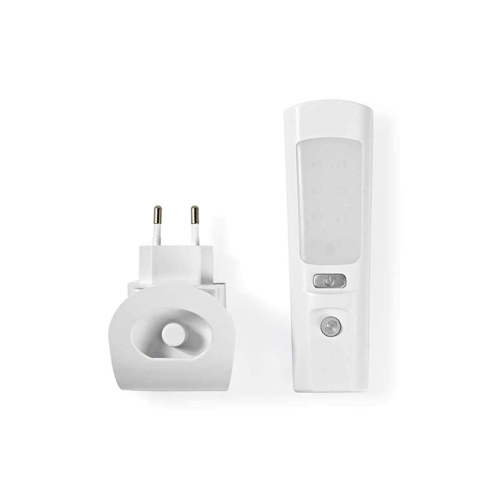 Orientierungs-LED-Licht und Taschenlampe - Netzstromversorgung - 220-240 V AC 50 Hz - 1.3 W - Wiederaufladbar - Nennlichtstrom: 37 lm - Lichtbereich: 3 m - Strahlungswinkel: 71 °