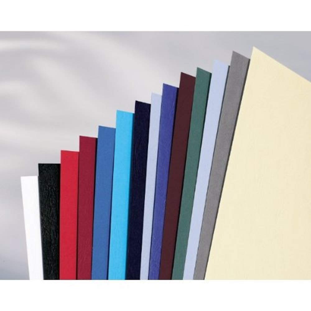 LeatherGrain Umschlagmaterial, A4, 100 Stück, dunkelgrün