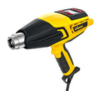 WAGNER Heißluftpistole FURNO 750 - Max.630°C, 2000 W, Ergonomischer Handgriff inkl. Abstrahl-, Reflektor-, Zentrier-, Breitstrahldüse, Farbschaber und LCD-Anzeige
