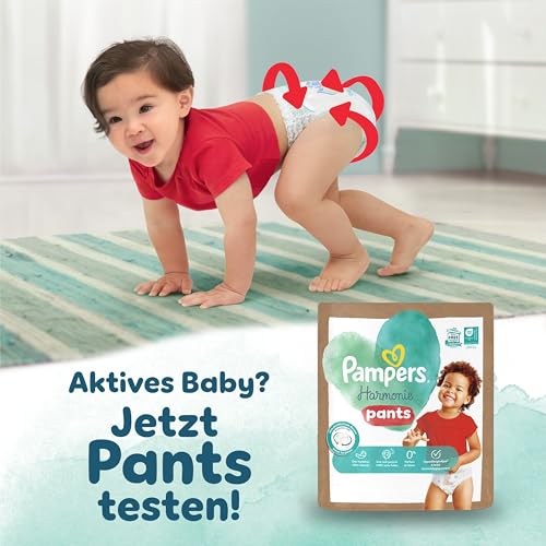 Pampers Harmonie Windeln Größe 4, 174 Windeln, 9kg-14kg, sanfter Hautschutz mit 100Prozent Pampers Schutz