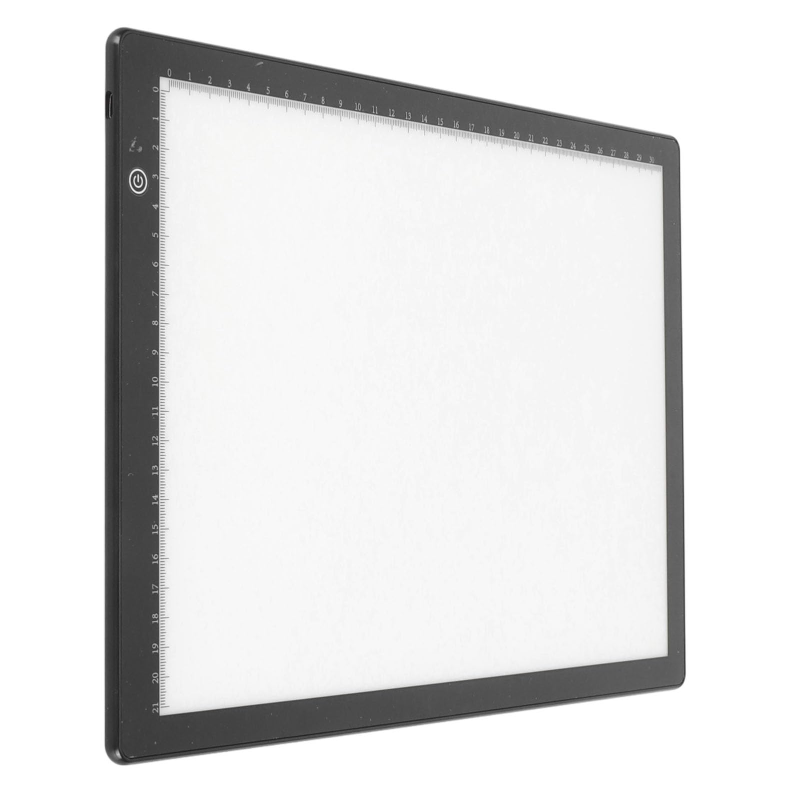 Dia Viewer Leuchtkasten Zum Scannen von Dias und Filmnegativen, Ultradünner Scanner mit Optischer Auflage und 3 Helligkeitsstufen, Stromversorgung über USB. Schwarz